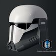 v30001.jpg Imperial Mandalorian Commando Helmet - 3D Print Files