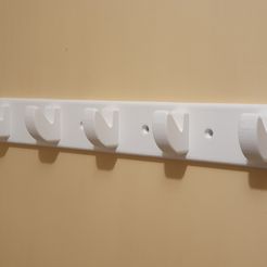 20211122_193410.jpg STL file Bathroom coat rack・Model to download and 3D print