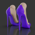 untitled.137.png 6 3d shoes / model for bjd doll / 3d printing / 3d doll / bjd / ooak / stl / articulated dolls / file