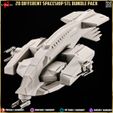 Spaceship-3dprinting-3dprints-miniature-minis-diorama-3dprint-bundle-pack-props-banner-17.jpg 20 Different Spaceship STL Diorama - Minature Collection Pack-Bundle