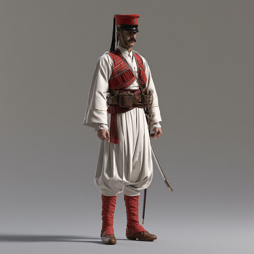 greek evzone soldier