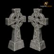 Gothic-Tombstone-5AB-Thumbnail-V1.jpg Graveyard Gravestone and Obelisk Marker Pack - LegendGames