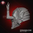 Hanami_Mask_Jujutsu_Kaisen_3D_Print_Model_STL_File_09.jpg Hanami Mask - Jujutsu Kaisen Cosplay Helmet - Halloween Costume