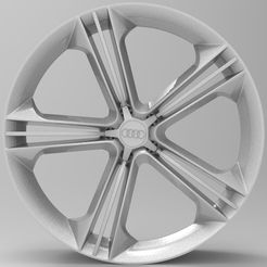 untitled.386.jpg Fichier STL ROUE STL AUDI RS6 2016・Design imprimable en 3D à télécharger