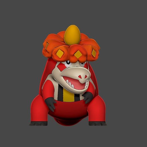 ZBrush-Document.jpg Pokemon fuecoco evolution pack