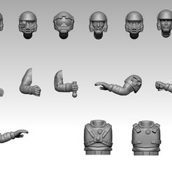 pilots.jpg 3D file Pilots・Model to download and 3D print