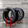 02.png Tire Holders 3d printable in various scales