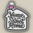 home-sweet-home_1-_Fm.jpg home sweet home - freshie mold - STL for silicone mold