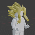 x.png Allmight Saç (Kahraman ve Gerçek form) blok UYUMLU