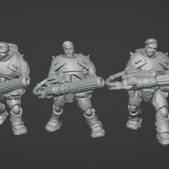 1.jpg Dust 1947 - Allies - Heavy Commando Battle Squad Proxy (Supported)