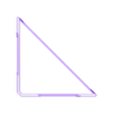 Frame_195x195mm.stl Corner shelf with mounting cleats