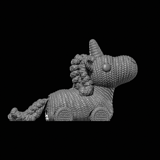 Flexi Knitting Unicorn