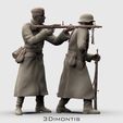 3312312.jpg German Soldiers in a coat with mg 38 and 98k mauser rifel