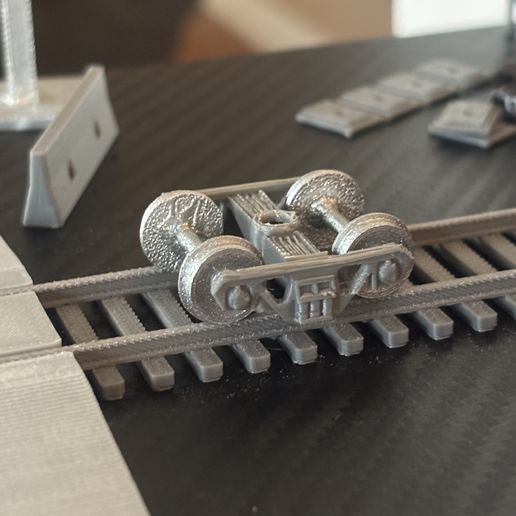 Ho scale Bogie (100-ton)