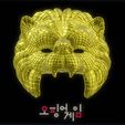 front.jpg SQUID GAME MASK Lion : SQUID GAME MASK THE Lion VIP