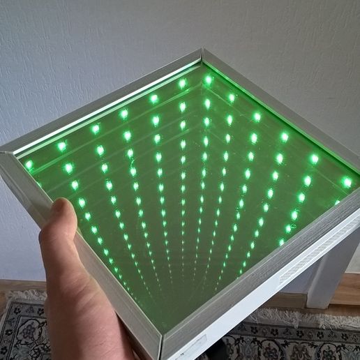 ♾️ Infinity Mirror Frame・Free OBJ File for ・Cults