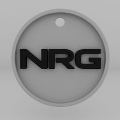 01.jpg Fichier OBJ Porte-clés avec logo NRG・Design pour imprimante 3D à télécharger