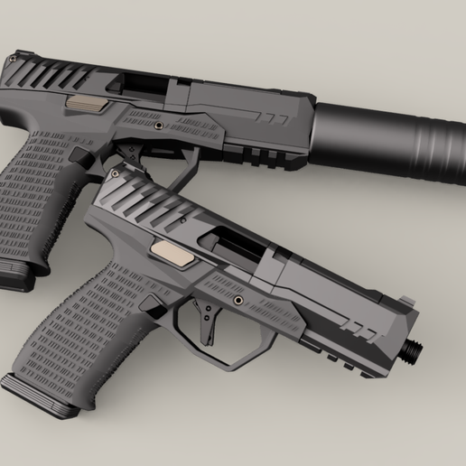 Maxim 9 Non-NFA Stacked Long and Short.png SilencerCo Maxim 9 Non-NFA