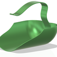 water_scoop_vx02 v1-05.png scoop for small boats and yachts 3d print and cnc