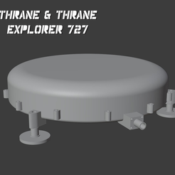 EXP727.png Archivo STL Antena SATCOM Explorer 727 - 1/35 1/72・Plan de impresora 3D para descargar
