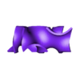 G_Wall_oneCycle_B.stl Dissection of Gyroid Unit Cell