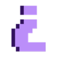 INTERROGACION_ON.stl MINECRAFT Letters and Numbers | Logo