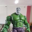 1bf35241-f651-4ab1-9b62-0c8da29b00d4.jpg SMART HULK SMILING Two Versions - CUSTOM HEAD / MARVEL LEGENDS