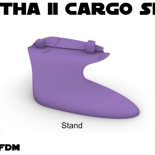4-Stand.jpg Bantha II Cargo Skiff 1/12 Scale