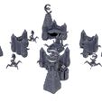 Undying-Dynasty-Terran-Set-A.jpg 3D file Undying lords tomb world terrain set A with over 50 files・3D print design to download