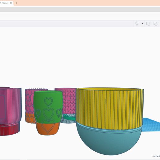 Hanging planter with drip tray STL File for 3D printingCults