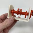 Image0002g.JPG "Lora and I", a Simple 3D Printed Automaton.