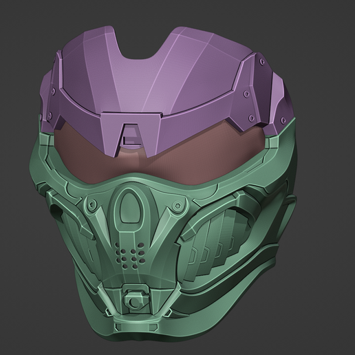 3D file Storm mask from Modern strike online 🔫 ・3D printing model to ...