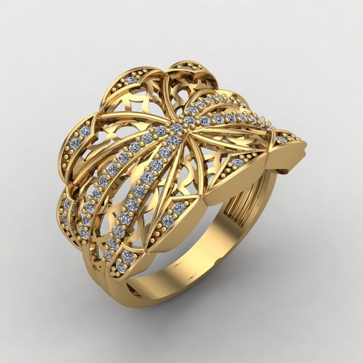 WOMEN RING - 3DM RENDER DETAIL 3D PRINT MODEL - 3D model