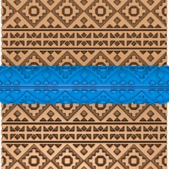 85656566.jpg Fichier 3D Rouleau d'argile à motifs grecs / rouleau de poterie / rouleau d'argile à motifs aztèques / imprimeur de motifs ethniques・Design pour imprimante 3D à télécharger