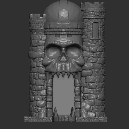 Castle of the greyskull phone holder