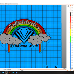 2023-05-10.png STL file Rainbow Cake Topper・Model to download and 3D print