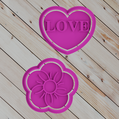 untitled.png COOKIE CUTTER Liebe und Blume