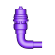 Scarico_SX (wastegate in linea).stl FORD MUSTANG HOONICORN V2 - ENGINE