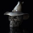 ShopA.jpg Skull Skull witch with hat- hollow inside