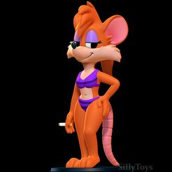 1.png Rubella Rat with Bikini - Tiny Toons Adventures