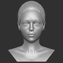 1.jpg 3D file Beautiful woman bust 3D printing ready TYPE 8・3D printable model to download