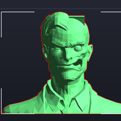 Screenshot_20221206_123902.png STL file Two Face (Head) Phone Holder・Model to download and 3D print
