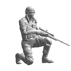 POLICE-FIGURE-Sniper.png Archivo OBJ POLICE FIGURE Francotirador・Diseño de impresora 3D para descargar