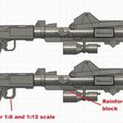 551104a4-a697-4c2b-abfb-692e15e5bfa3.jpg Sharpshooter mode and mid transformation versions Star Wars DC15 A rifle with enhanced detail for 1:12 , 1:6 and 1:1 figures and cosplay