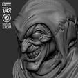310825-Wicked-HobGoblin-BustP-Image-010.jpg WICKED MARVEL HOBGOBLIN PORTRAIT BUST: TESTED AND READY FOR 3D PRINTING