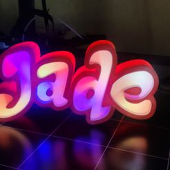 IMG_20230324_105457.jpg Файл 3MF именная лампа・Дизайн 3D принтера для загрузки