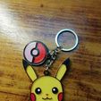 IMG_20230508_183237.jpg Pikachu and Pokeball - Keychain