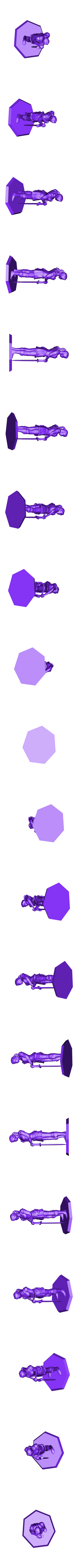 FemaleKnight_LeanOnSword_PolyBase.stl Cavaleiro feminino (várias poses)