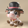 2.png FREE CUTE COW