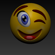 1.png emoji winking keychain(fan art)